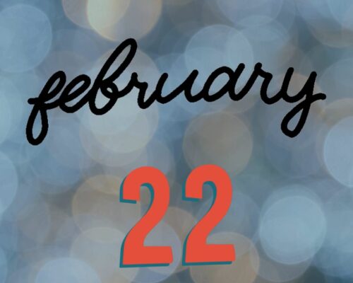 February 22nd Facebook Reminder