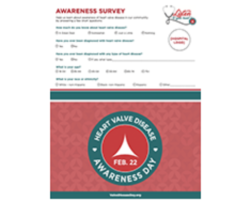 Downloadable Awareness Survey Form